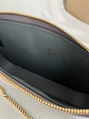Okify Valentino Vlogo Signature Bag In Gray Calfskin 21.5x13x3cm - 4