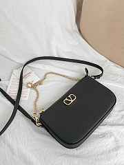 Okify Valentino Vlogo Signature Bag In Gray Calfskin 21.5x13x3cm - 2