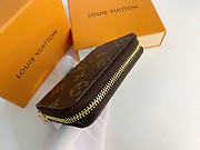 Okify Louis Vuitton Brown Zippy Wallet 11x8cm 3152 - 6