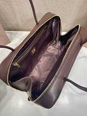Okify MiuMiu Beau Bag Dark Brown 34x23x10cm - 2
