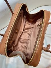 Okify MiuMiu Beau Bag Brown 34x23x10cm - 2