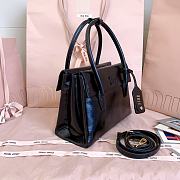 Okify MiuMiu Solitaire Bag Black 25x17x10.5cm 5BA303 - 2