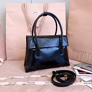 Okify MiuMiu Solitaire Bag Black 25x17x10.5cm 5BA303 - 5