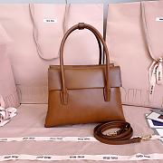 Okify MiuMiu Solitaire Bag Brown 25x17x10.5cm 5BA303 - 3