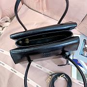 Okify MiuMiu Solitaire Bag Black 28x19.5x11cm 5BA302 - 5