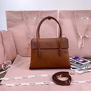 Okify MiuMiu Solitaire Bag Brown 28x19.5x11cm 5BA302 - 3