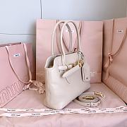 Okify MiuMiu Adventure Bag Cream White 5BA292 30x22x10 cm. - 6