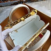 Okify Dolce & Gabbana Mini Marlene Day Bag White 19x13.5x7cm - 3