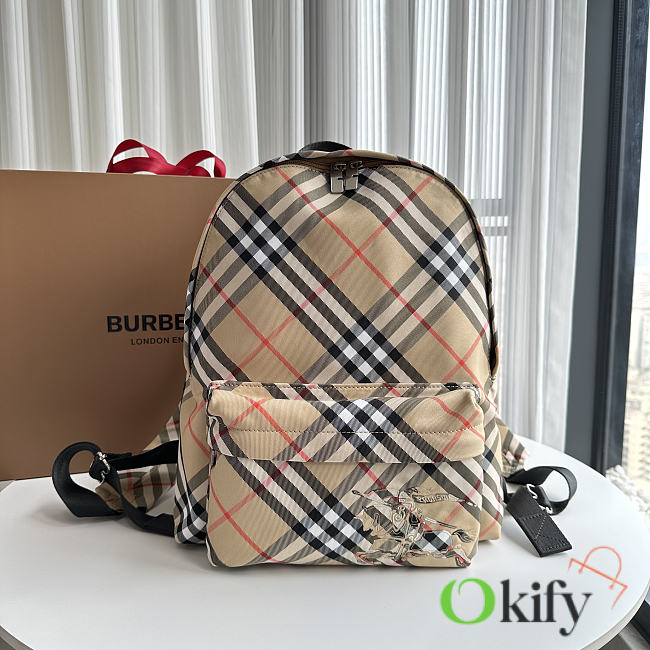 Okify Burberry Backpack 34x29x11cm 27774 - 1