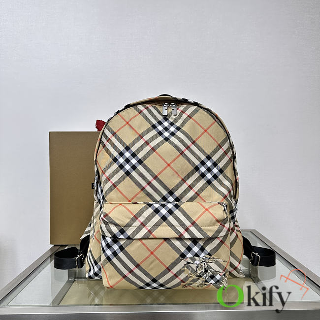 Okify Burberry Backpack 41x35x14cm 27777 - 1
