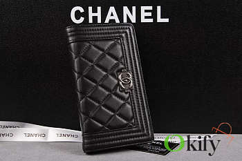 Okify CC Black Wallet 18x10x2.5cm