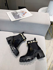 Okify Gucci Black Boots With Diamonds - 3
