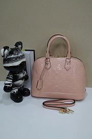 Okify Louis Vuitton Alma PM Bag Pink Patent 32x24x15cm - 1