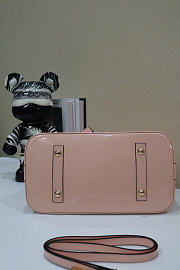 Okify Louis Vuitton Alma PM Bag Pink Patent 32x24x15cm - 6