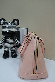 Okify Louis Vuitton Alma PM Bag Pink Patent 32x24x15cm - 5