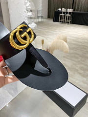 Okify Gucci Black Women Slides With Black T-strap - 4