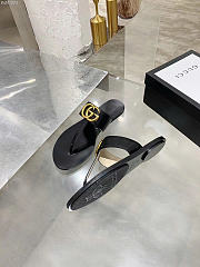 Okify Gucci Black Women Slides With Black T-strap - 3