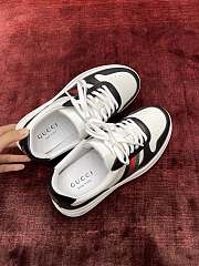 Okify Gucci Black And White Sneakers  - 2
