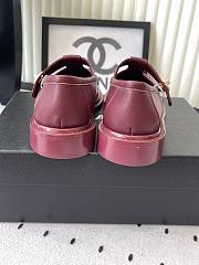 Okify CC Red Burgundy Women Loafers - 5