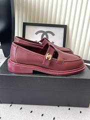 Okify CC Red Burgundy Women Loafers - 4