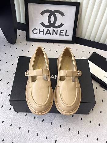 Okify CC Beige Women Loafers