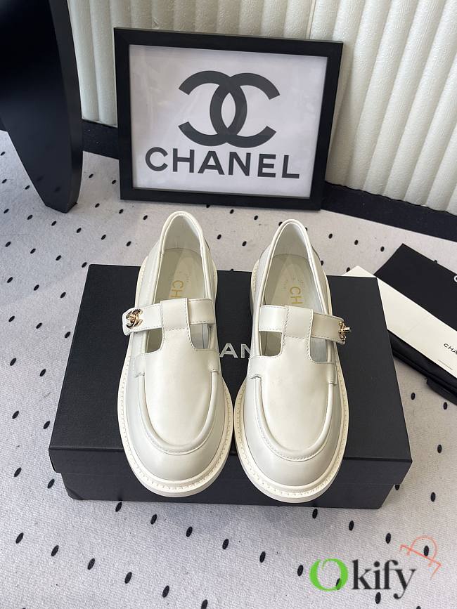 Okify CC White Women Loafers - 1
