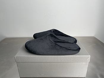Okify Balenciaga Chateau Black Slippers