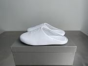 Okify Balenciaga Chateau Light Blue Slippers - 1