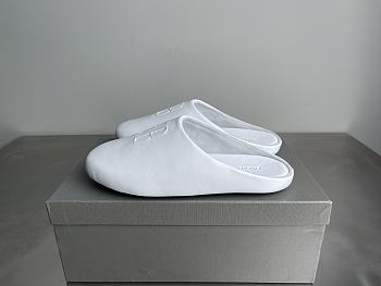Okify Balenciaga Chateau Light Blue Slippers