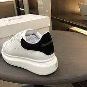 Okify Alexander McQueen White And Black Kid Sneakers - 5