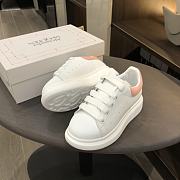 Okify Alexander McQueen White And Pink Kid Sneakers - 5