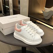 Okify Alexander McQueen White And Pink Kid Sneakers - 1