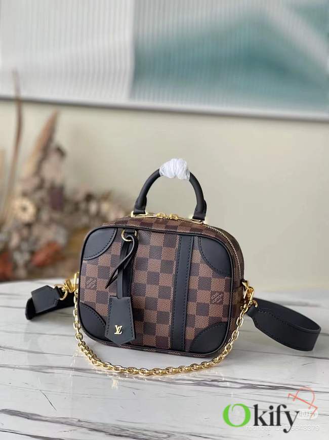 Okify Louis Vuitton Valisette Souple BB Bag N50063 21x16x7cm - 1