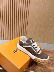 Okify Louis Vuitton Brown Sneakers - 5