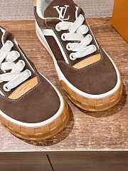 Okify Louis Vuitton Brown Sneakers - 6