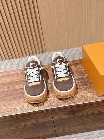 Okify Louis Vuitton Brown Sneakers