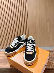 Okify Louis Vuitton Black Sneakers - 5
