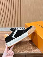 Okify Louis Vuitton Black Sneakers - 3