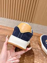 Okify Louis Vuitton Dark Blue Sneakers - 3