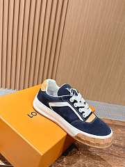 Okify Louis Vuitton Dark Blue Sneakers - 2