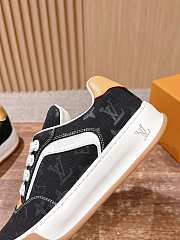 Okify Louis Vuitton Black Sneakers With Monogram - 6