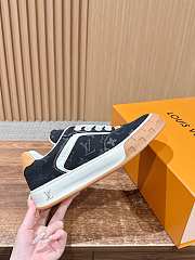 Okify Louis Vuitton Black Sneakers With Monogram - 2