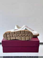 Okify Gucci White Retro Men Sneakers - 4