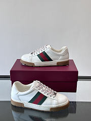 Okify Gucci White Retro Men Sneakers - 3