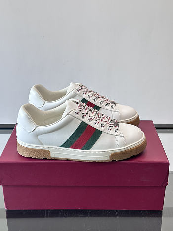 Okify Gucci White Retro Men Sneakers