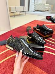 Okify Christian Louboutin Alpha Male Rocks Black Men Loafers - 2