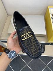 Okify Fendi Black Men Loafers 27870 - 5