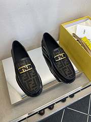 Okify Fendi Black Men Loafers 27870 - 1