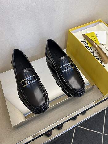 Okify Fendi Black Men Loafers 27871