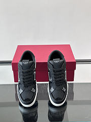 Okify Valentino Black Men Sneakers - 6